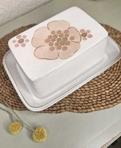 Denby butter dish gypsy rose - butter,