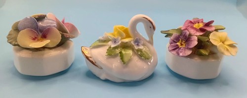 Vintage figurines floral - 3,