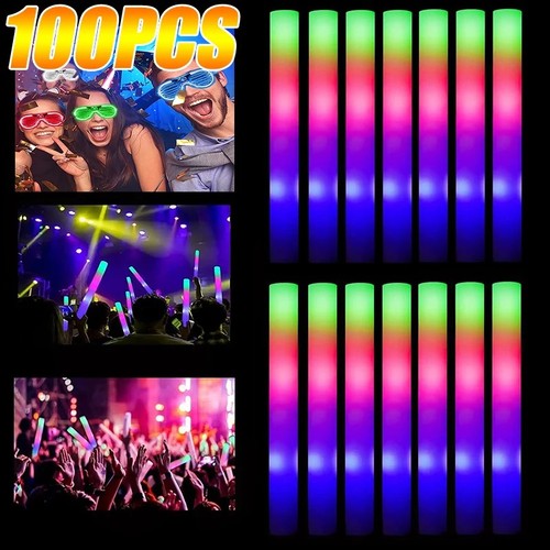 100pcs led foam glow - glow, sticks
