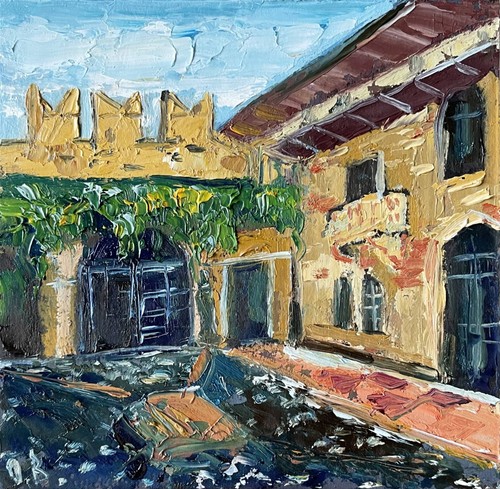 Juliet balcony painting - juliet's,