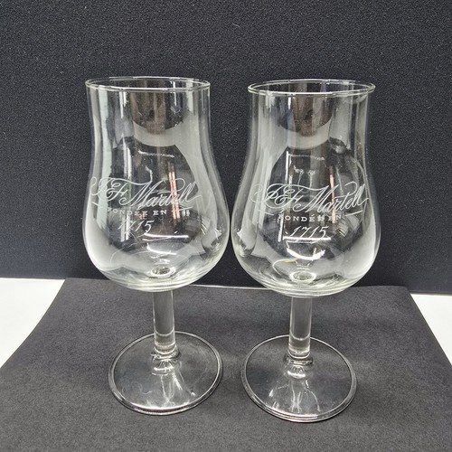 Martell 1715 stemmed glass - martell,