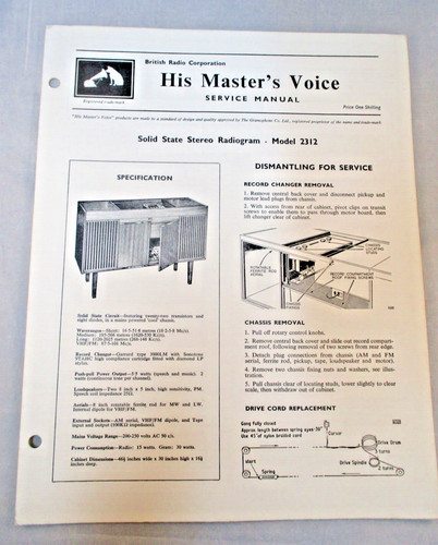 Vintage retro hmv stereo - vintage,