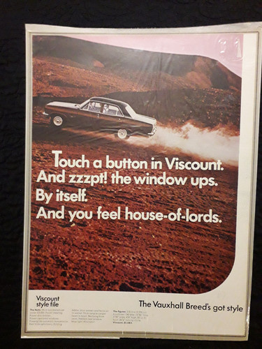 Vauxhall viscount card - ,