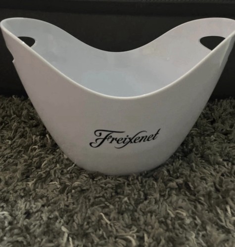 Freixenet white plastic ice - plastic,