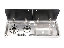Gas Hob/Stove & Sink for