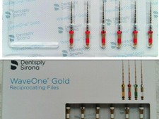 SALE! Waveone Gold Wave One Gold Endodontic File Root Canal Dentsply 6pcs/Pk