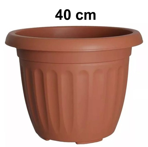 Plastic athens flower pot - plastic,