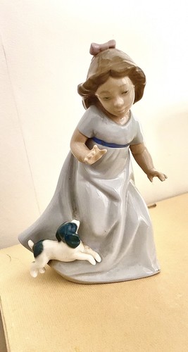 Vintage nao porcelain figurine - nao,