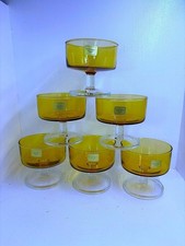 6 Luminarc Amber Champagne