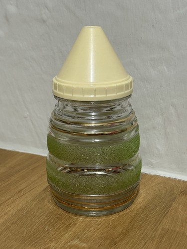 Vtg 1950s glass sugar - glass,