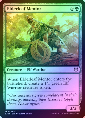 Elderleaf mentor foil - elderleaf, (165)
