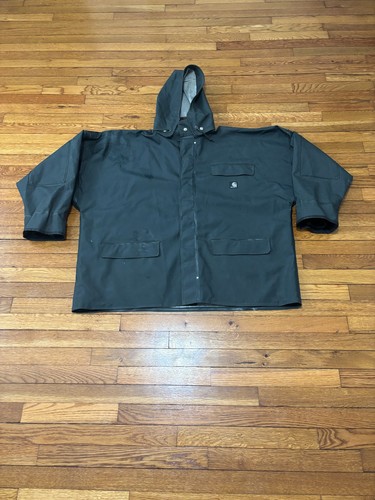 Carhartt hooded rain jacket - hooded,