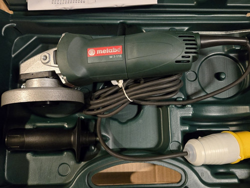 110v metabo inch 115mm - 110v,