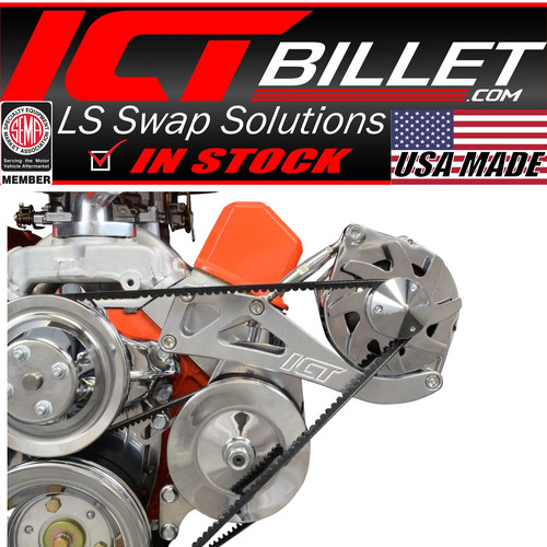 Sbc drivers side alternator - drivers,