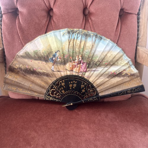 Vintage hand painted spanish - hand,
