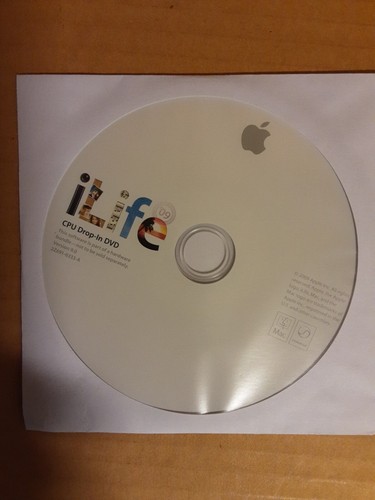 Ilife cpu drop dvd - 09, in