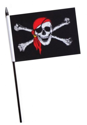 Pirate red bandana - red, small
