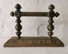 Antique Brass Boot Scraper.