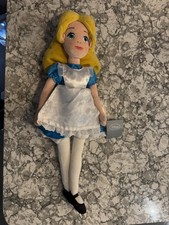Disney Store Alice In Wonderland Large Soft Toy Doll 20” Tall With Tags