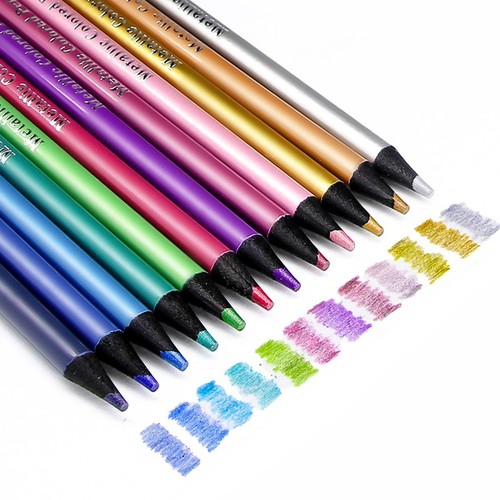 Metallic coloured pencil - metallic,