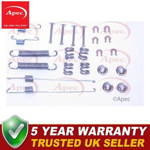 Apec rear brake shoes - rear, fitting
