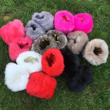 Jackets Warm Furry Wristbands