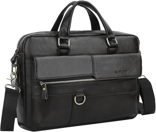 Men leather laptop bag - men’s,