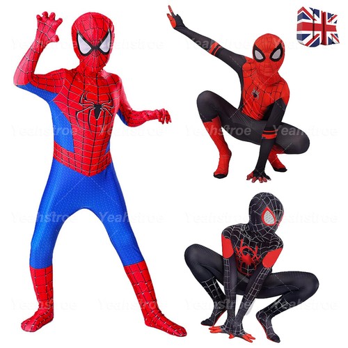 Kids spiderman cosplay costume - cosplay,