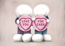 Doug Hyde, Love You Forever print. Not Limited Edition. 70 x 50 cm
