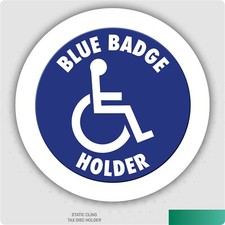 Blue Badge Holder Tax Disc