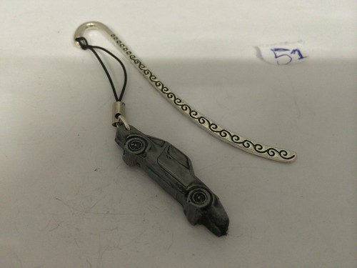 Pattern bookmark with cord
