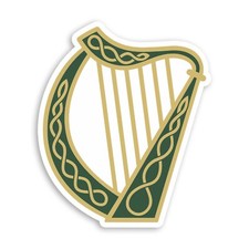 2 x 10cm Irish Harp Vinyl