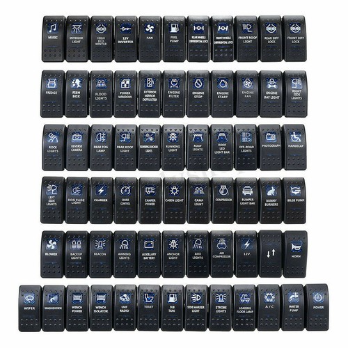 Waterproof rocker switch - rocker,