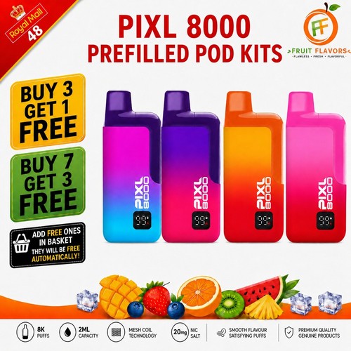 Pixl 8000 prefilled - prefilled, pod