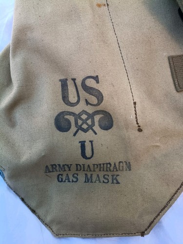 Canvas gas mask bag - us,