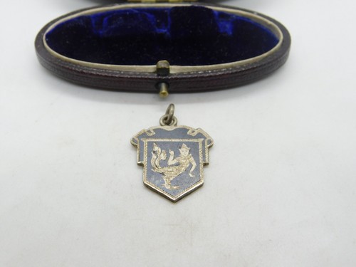 Sterling silver and niello - and,