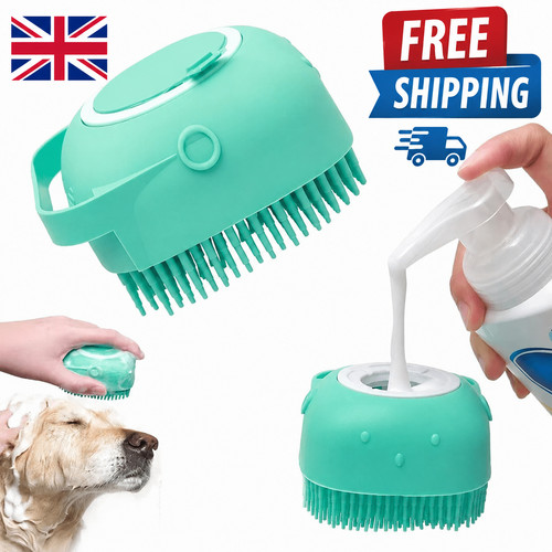 Silicone pet bath brush - silicone,