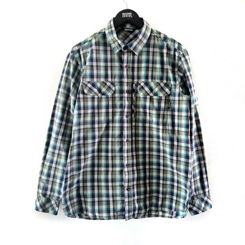 Rohan mens shirt green check - mens,