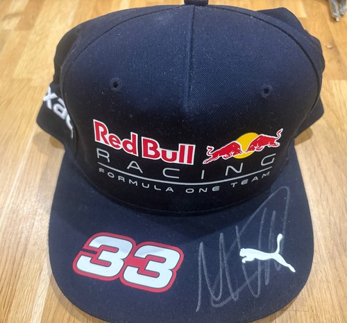 Max verstappen signed - signed, hat