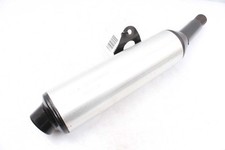 Exhaust silencer on the right