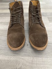 Viberg Boots - CF Stead Brown Calf Suede UK9