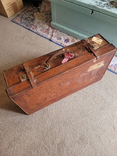 Vintage english travel leather - vintage,