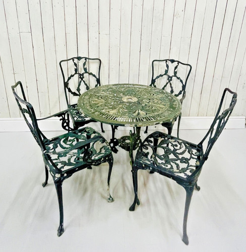 Vtg bistro garden - dining, set
