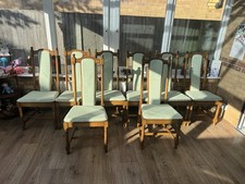 Set Of 8 Ercol Hampton Golden