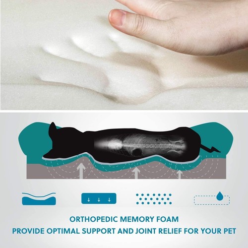 Orthopedic memory foam dog - orthopedic,
