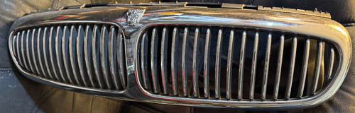 Genuine jaguar front grill - front,