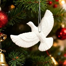 1/2PCS Friendship Turtle Doves Christmas Ornament Gifts Xmas Tree HomeDecoration