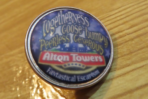 Alton towers resort - staff, pin
