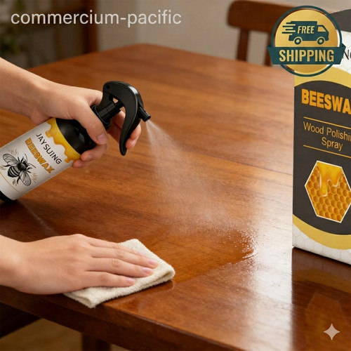 Beeswax wood polish spray - beeswax,