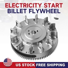 Silver Electric Start Billet